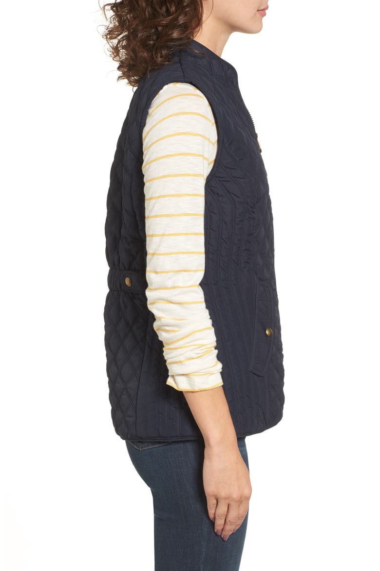 Minx Quilted Vest, Alternate, color, MARINE NAVY