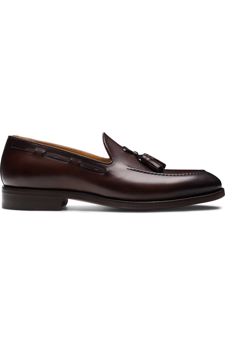 Magnanni Martes Tassel Loafer, Alternate, color, Brown