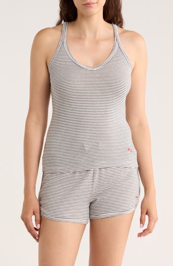 Pj Salvage Life Is Sweet Pajama Tank In Gray