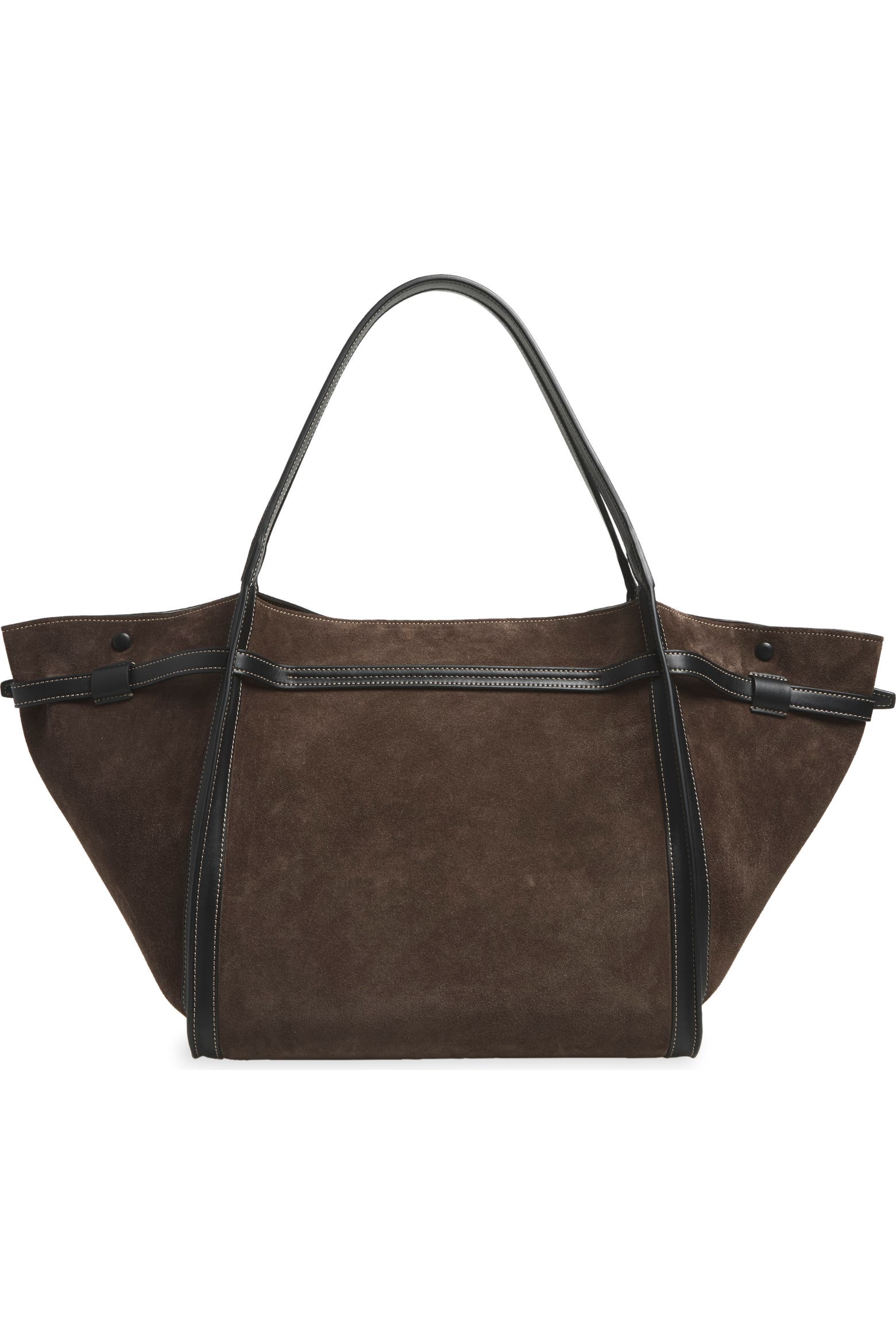 Tim Card Balance Tod's Medium T Signature Suede Shopping Bag (Women) | Nordstrom