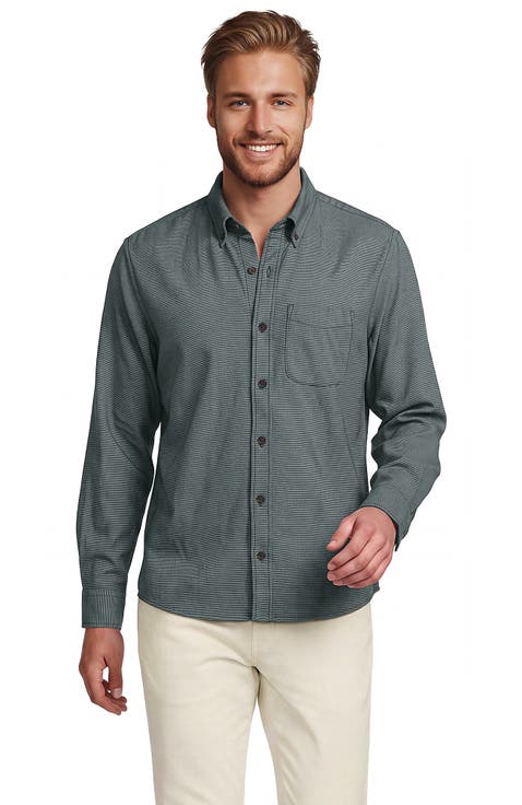Long Sleeve Classic Fit Flagship Flannel Shirt