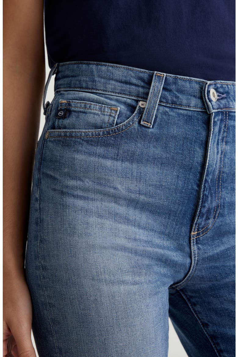 Madi High Waist Flare Jeans, Alternate, color, DEJA VU
