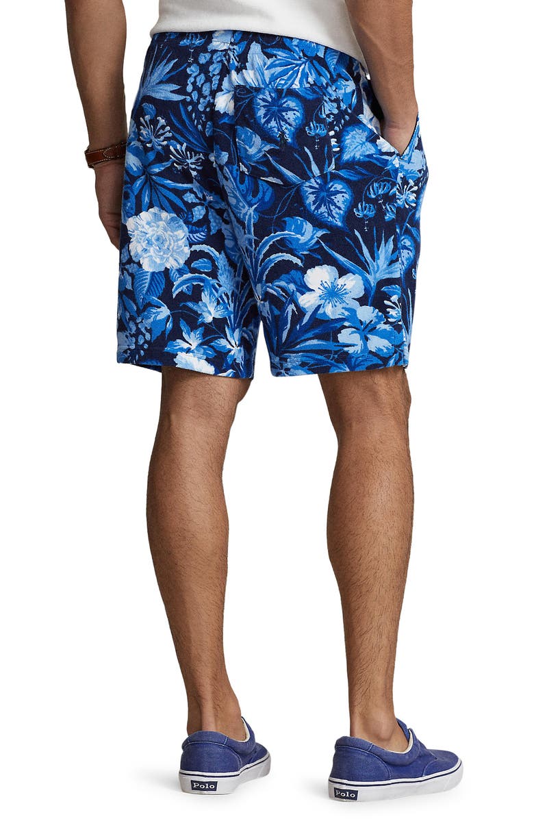 Polo Ralph Lauren Floral Stretch Terry Cloth Shorts, Alternate, color,
