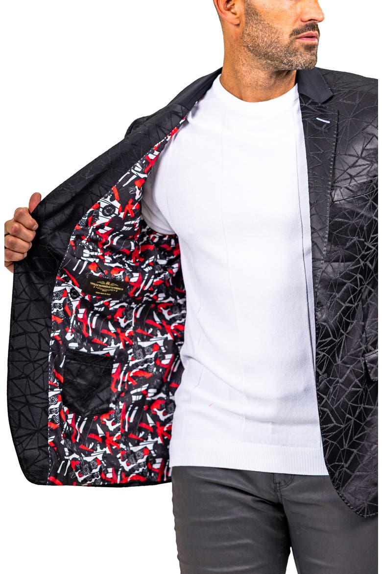 Socrateevo Martyr007 Sport Coat, Alternate, color, BLACK