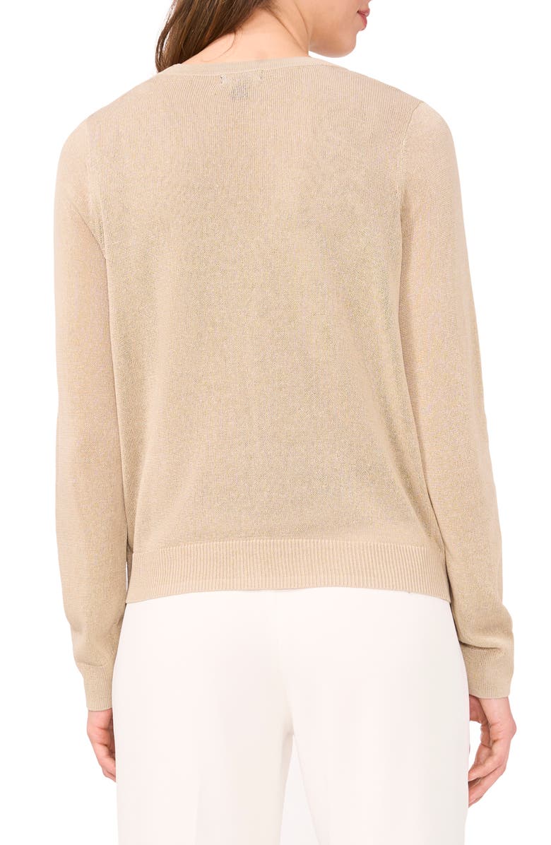 Halogen<sup>®</sup> V-Neck Cardigan, Alternate, color, Taupe Bisque