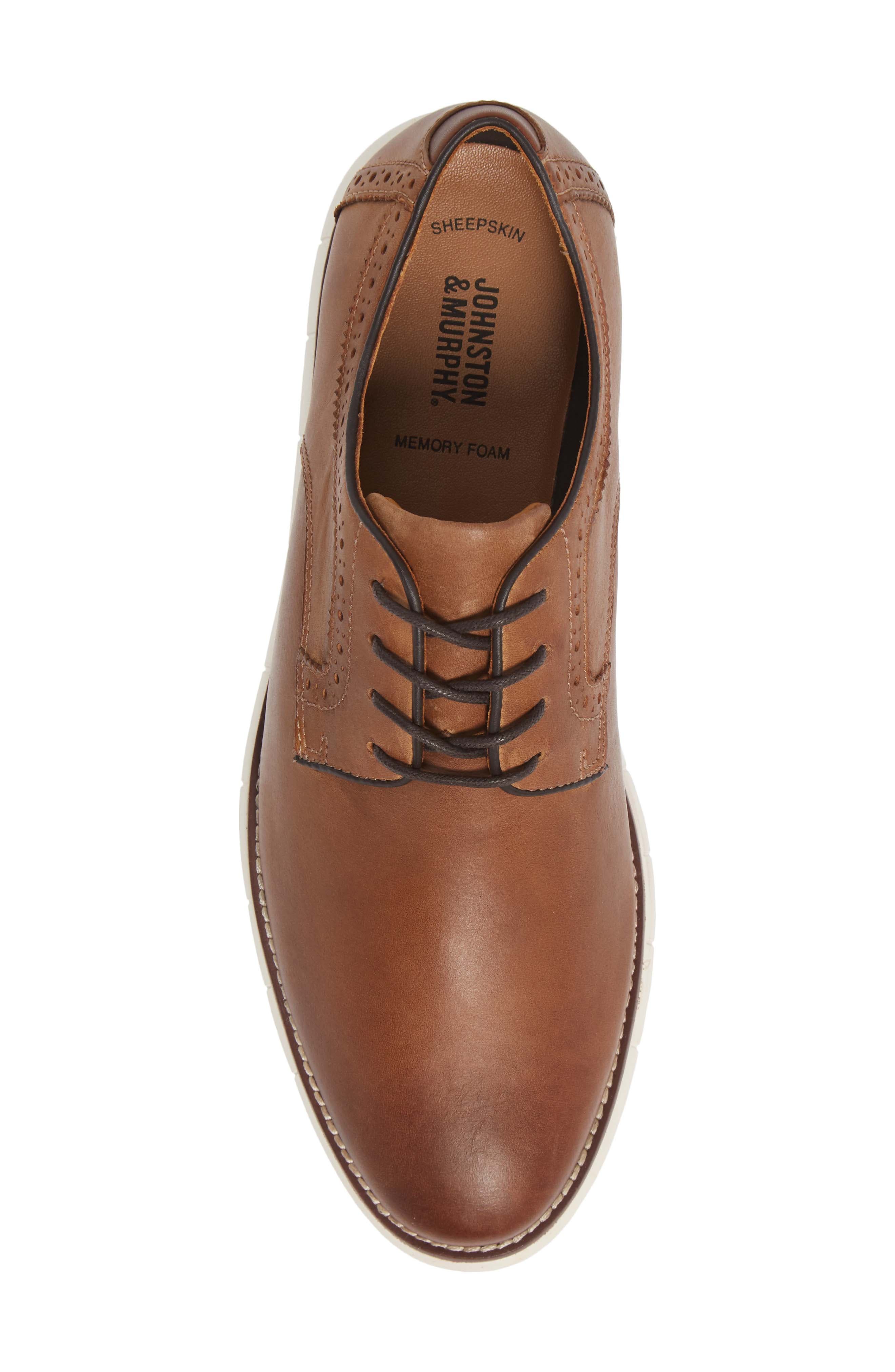 Johnston & Murphy Holden Plain Toe Derby, Alternate, color, 
