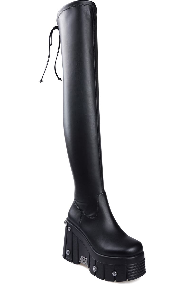 ZIGI Rakena Over the Knee Platform Boot, Main, color,