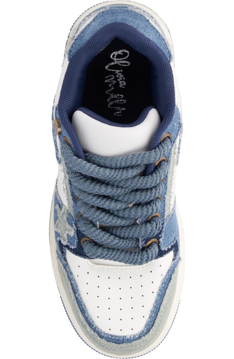 OLIVIA MILLER Stars Chunky Sneaker, Alternate, color, Denim
