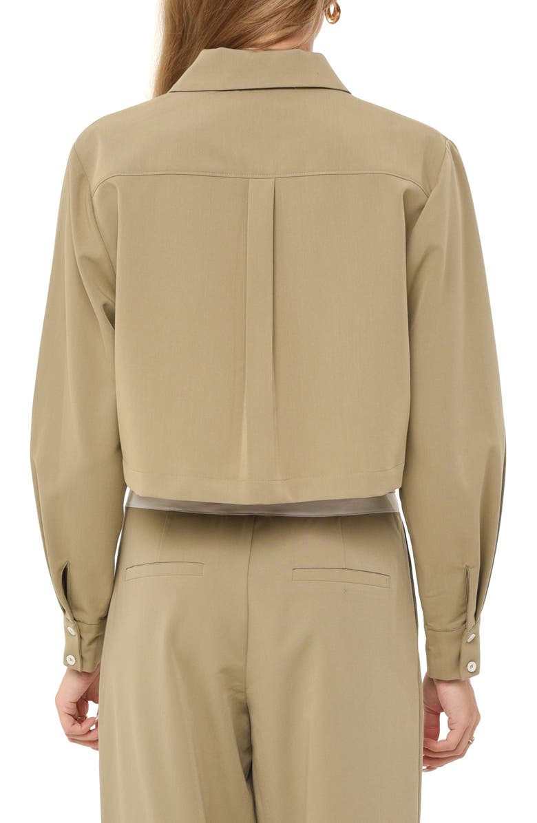 WAYF Crop Shirt, Alternate, color, 