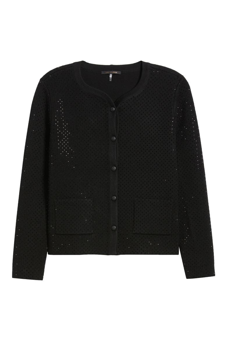 Lois Cardigan, Alternate, color, BLACK