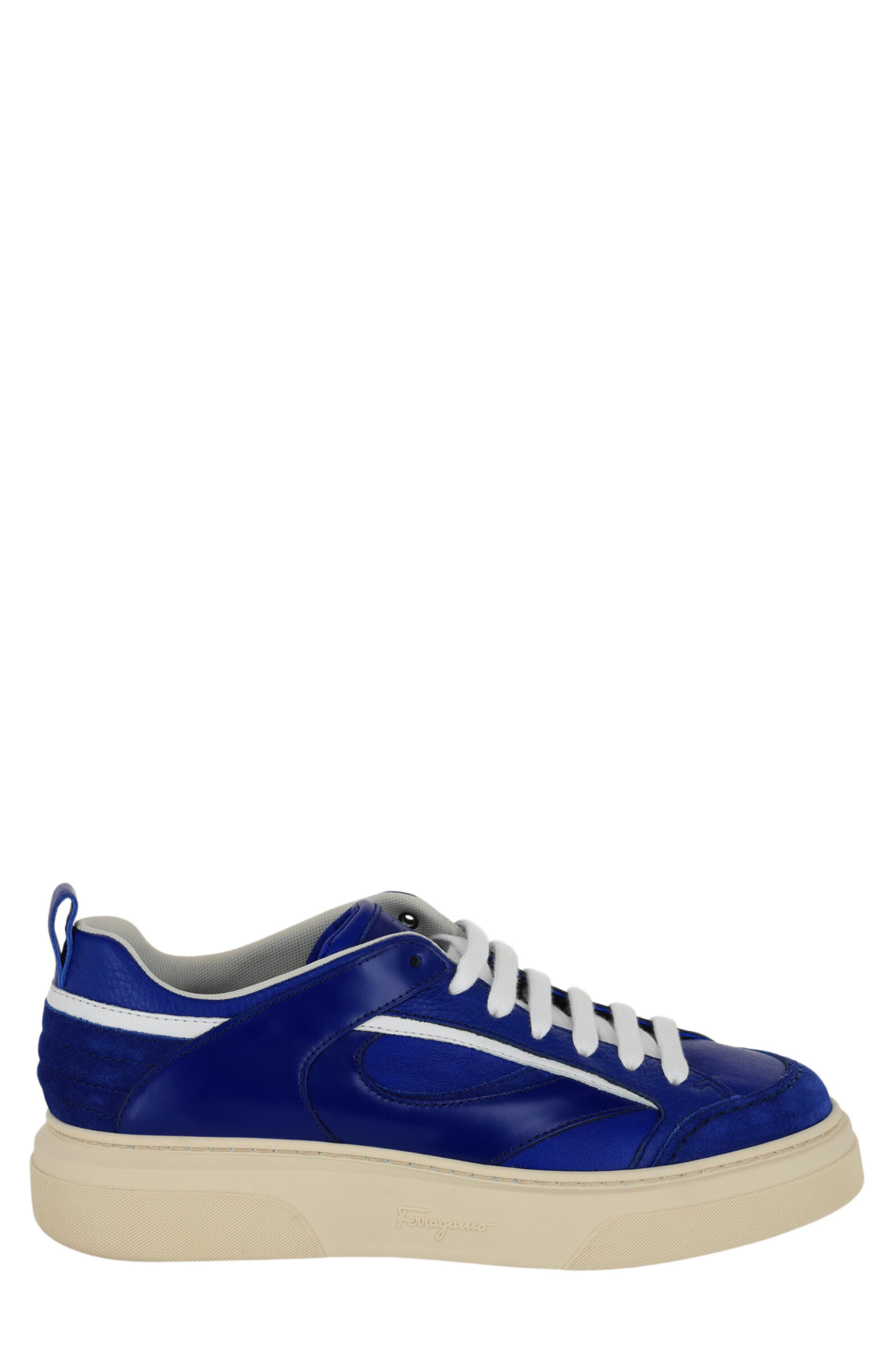 Cassini Low Top Sneaker, Alternate, color, BLUE