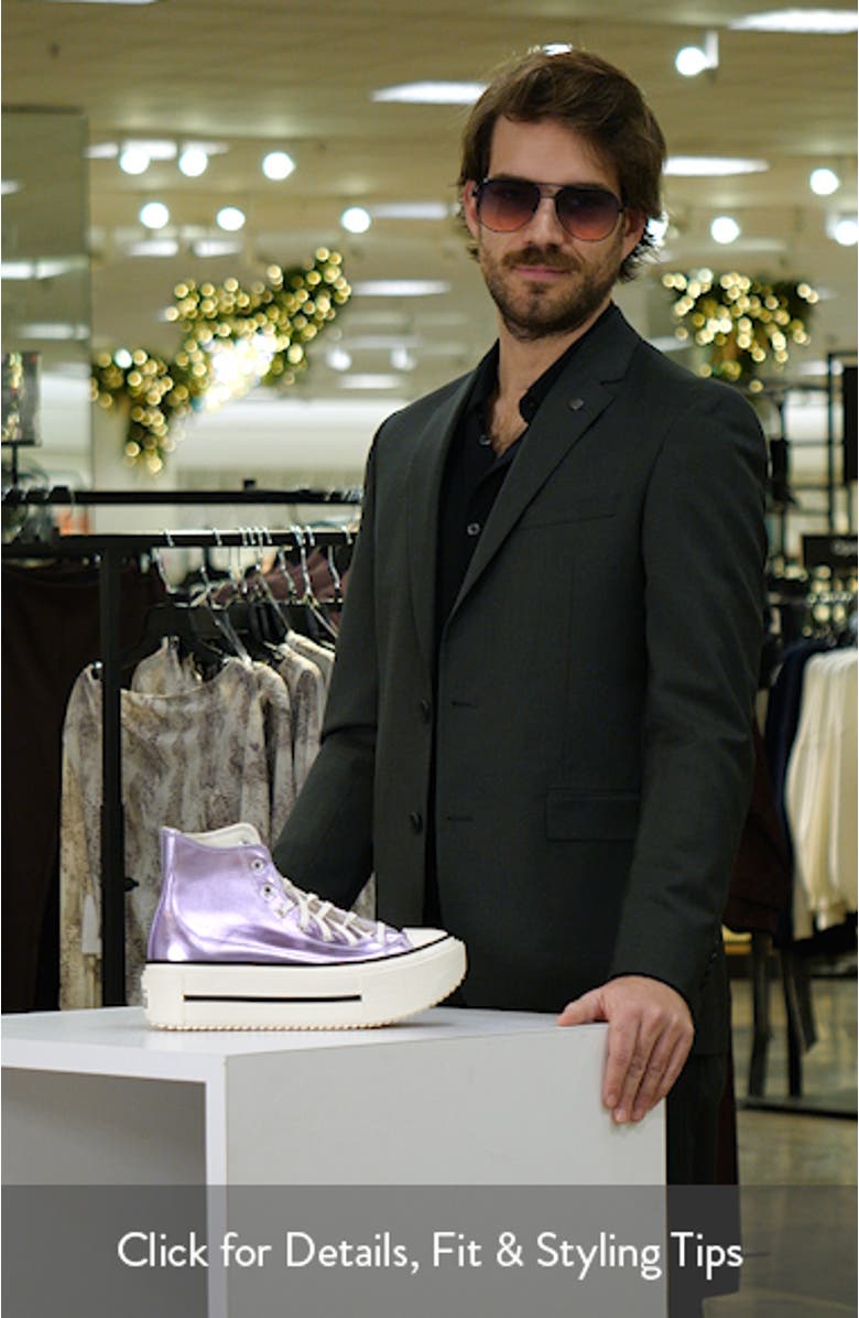 Gender Inclusive Chuck Taylor<sup
®</sup
 All Star<sup
®</sup
 Double Stack High Top Sneaker, sales video thumbnail