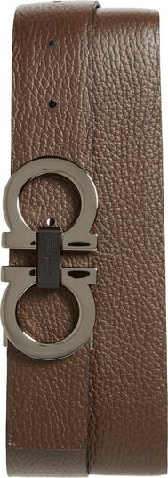 FERRAGAMO Reversible Double Gancio Belt Nordstrom