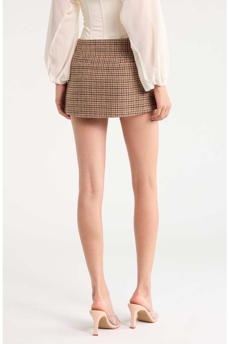 Meralyn Plaid Miniskirt, Alternate, color, MULTI