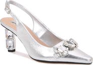 LADY COUTURE Jewel Heel Slingback Pump