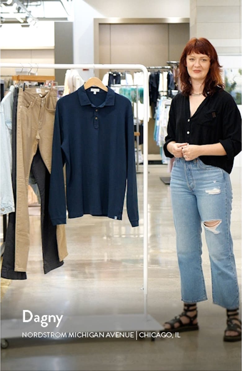 Lava Wash Long Sleeve Polo, sales video thumbnail