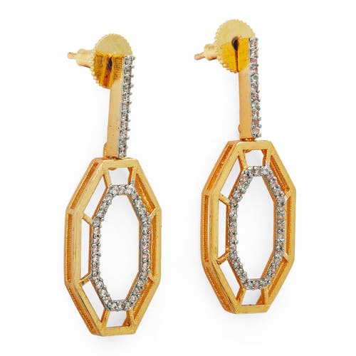 Dhwani Bhansal Syra Earrings In Gold Plated