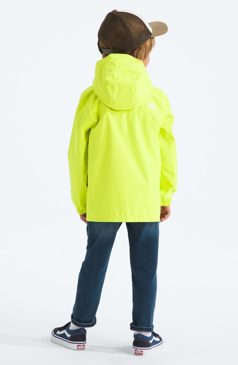 The North Face Kids' Antora Waterproof Recycled Polyester Rain Jacket, Alternate, color, Fizz Lime