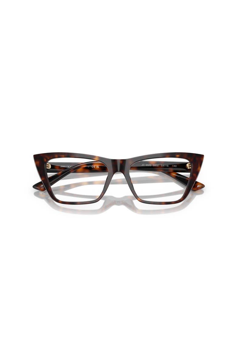 52mm Cat Eye optical glasses, Alternate, color, Tortoise