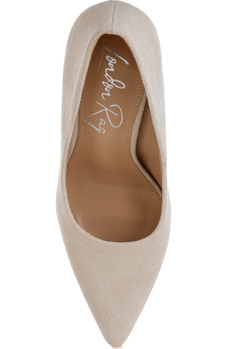 LONDON RAG Uboa Pointed Toe Pump, Alternate, color, Beige