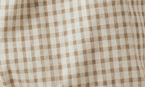BLANKNYC BLANKNYC GINGHAM COTTON BUBBLE SHORTS