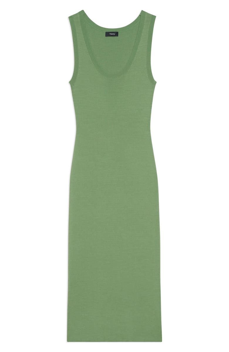 Theory Rib Tank Dress, Alternate, color, 
