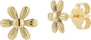 Ember Fine Jewelry 14K Gold Flower Stud Earrings