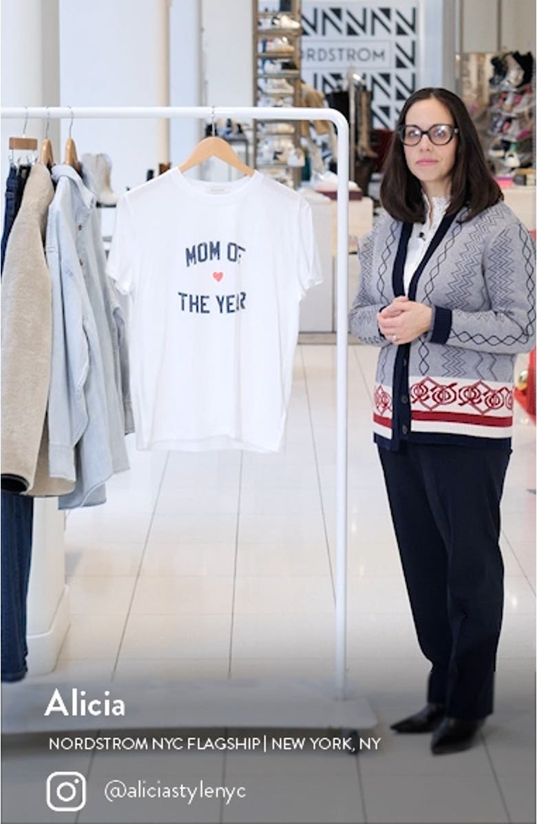 Mom of the Year Graphic T-Shirt, sales video thumbnail