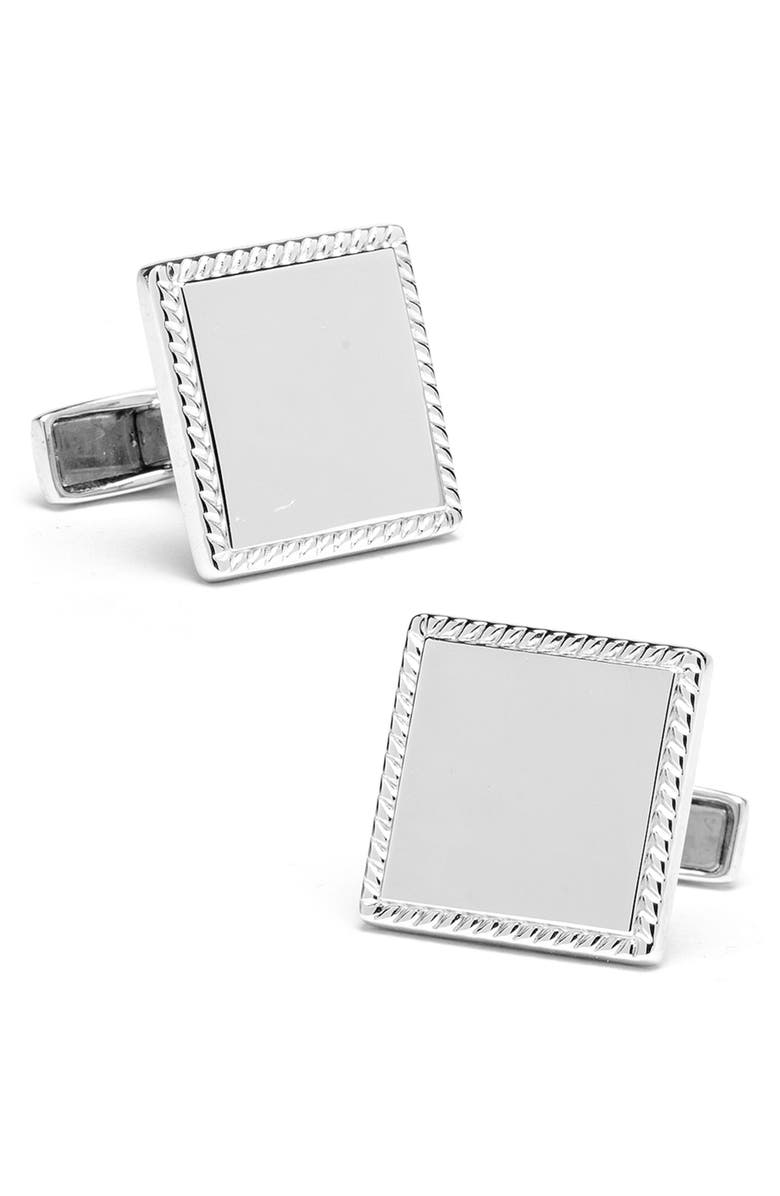 Cufflinks, Inc. Sterling Silver Cuff Links, Main, color,