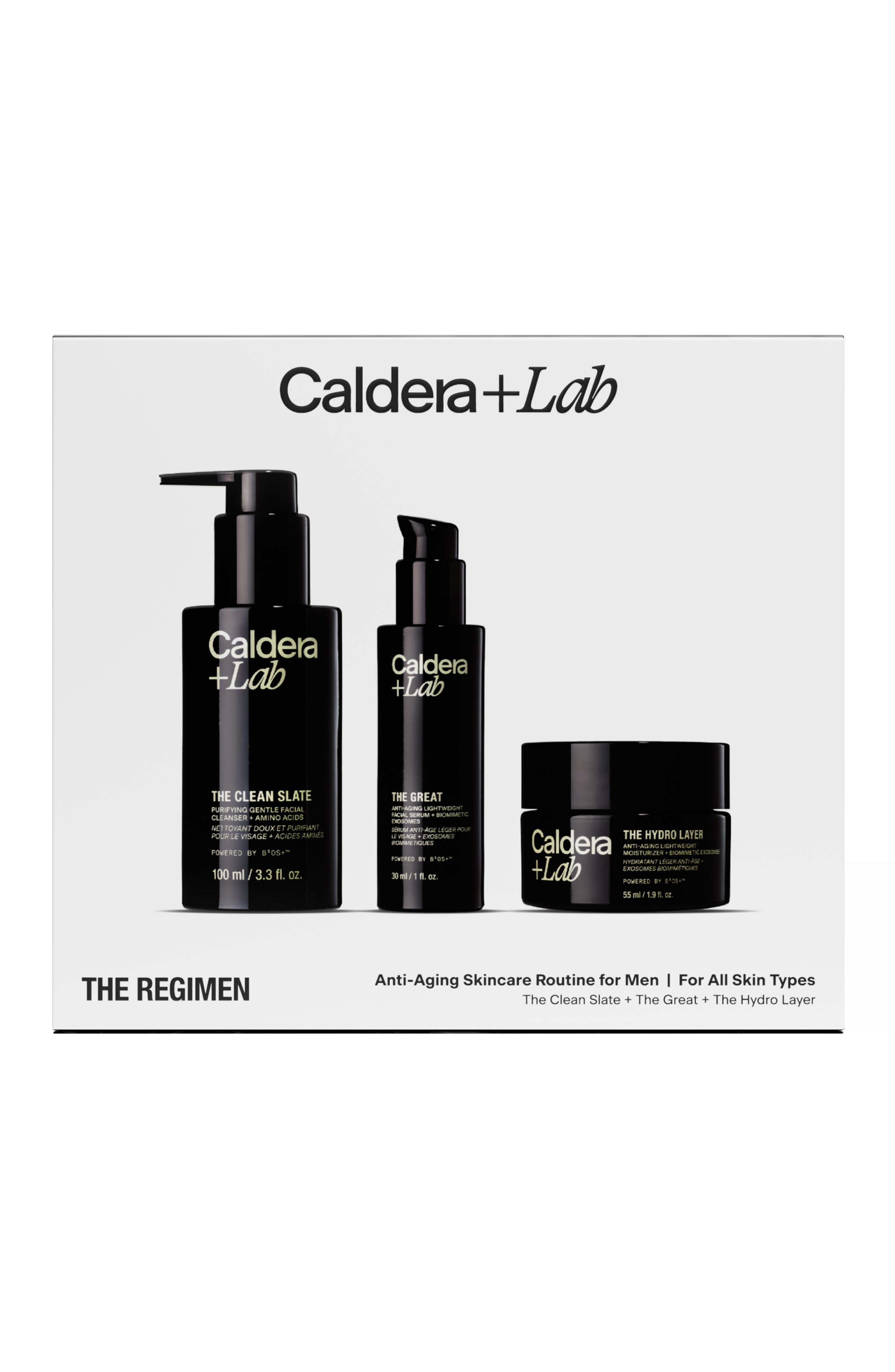 Caldera + Lab The Regimen Anti-Aging Skin Care Set (Men) | Nordstrom