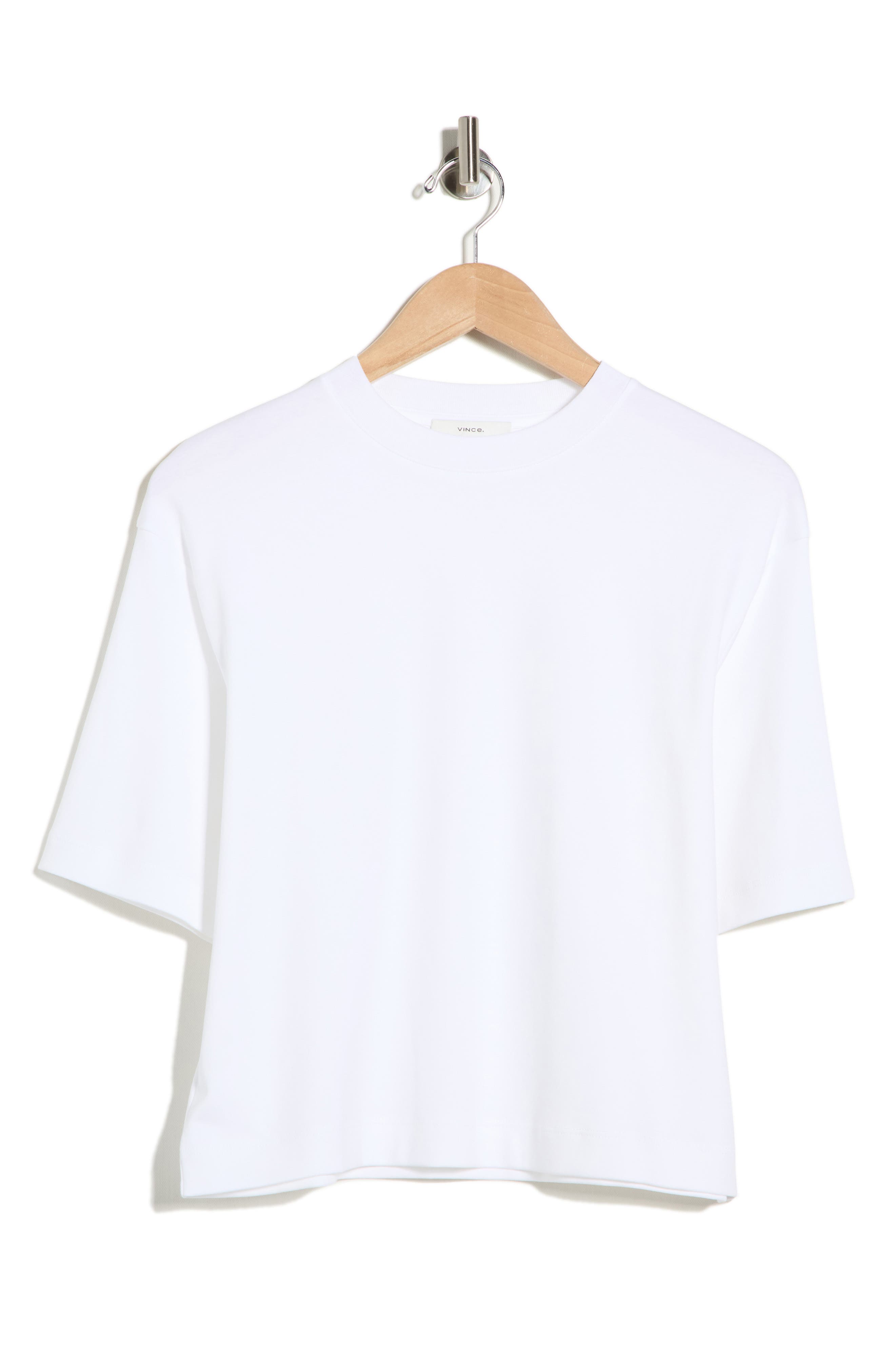 Vince Wide Sleeve Crop T-Shirt