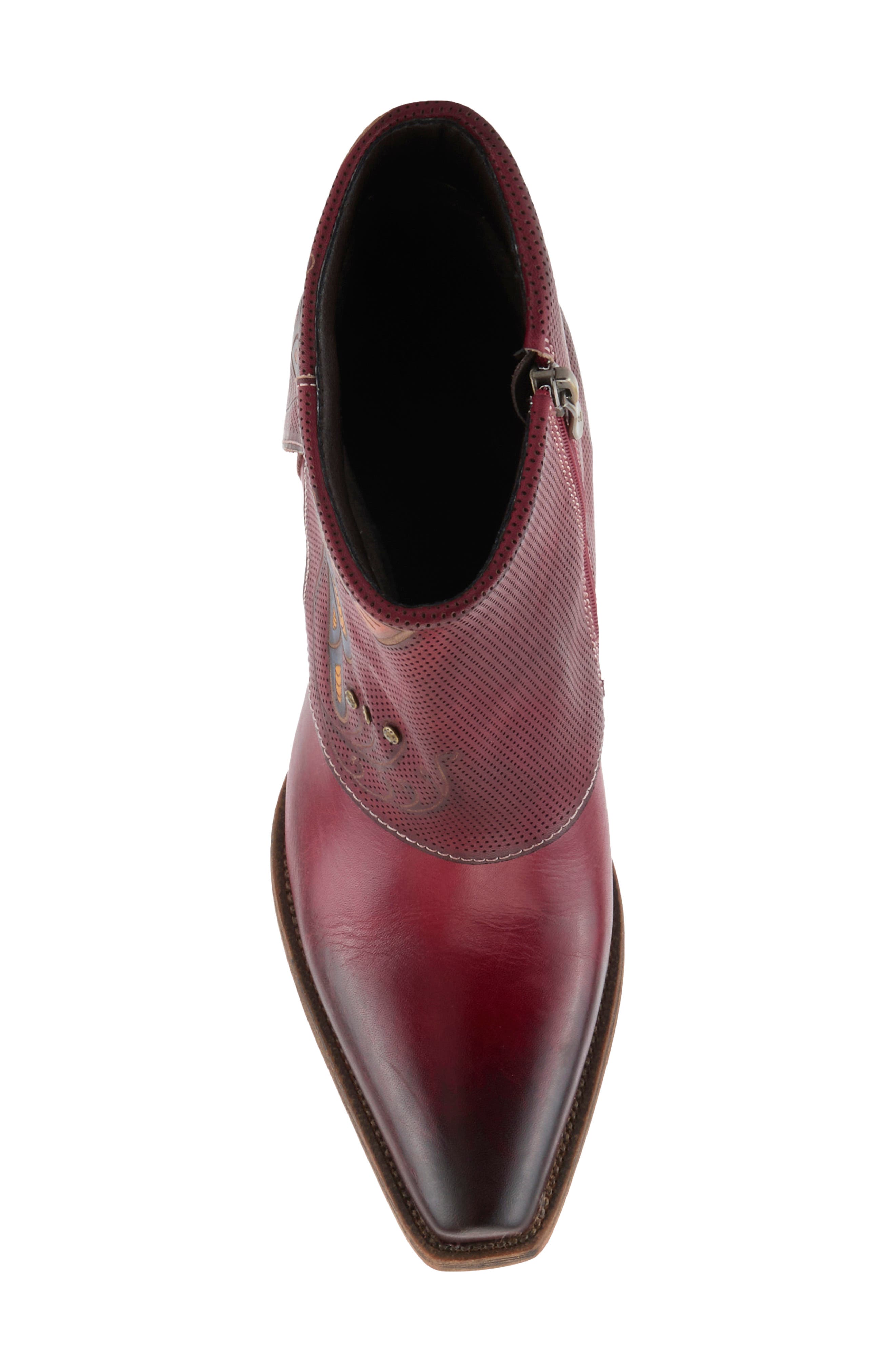 ButerflyKisses Ankle Bootie, Alternate, color, RED MULTI