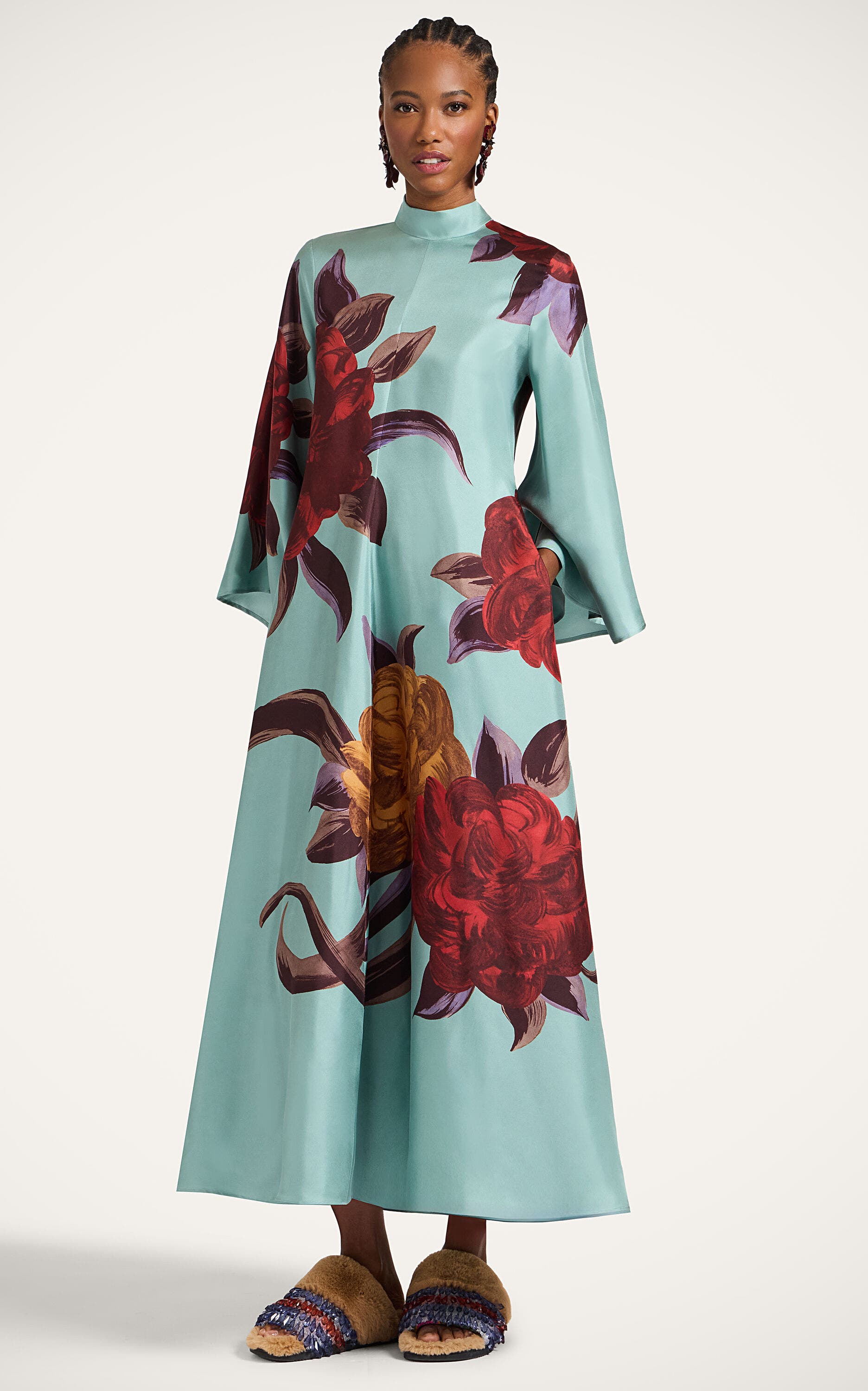 Peony Placée Light Blue