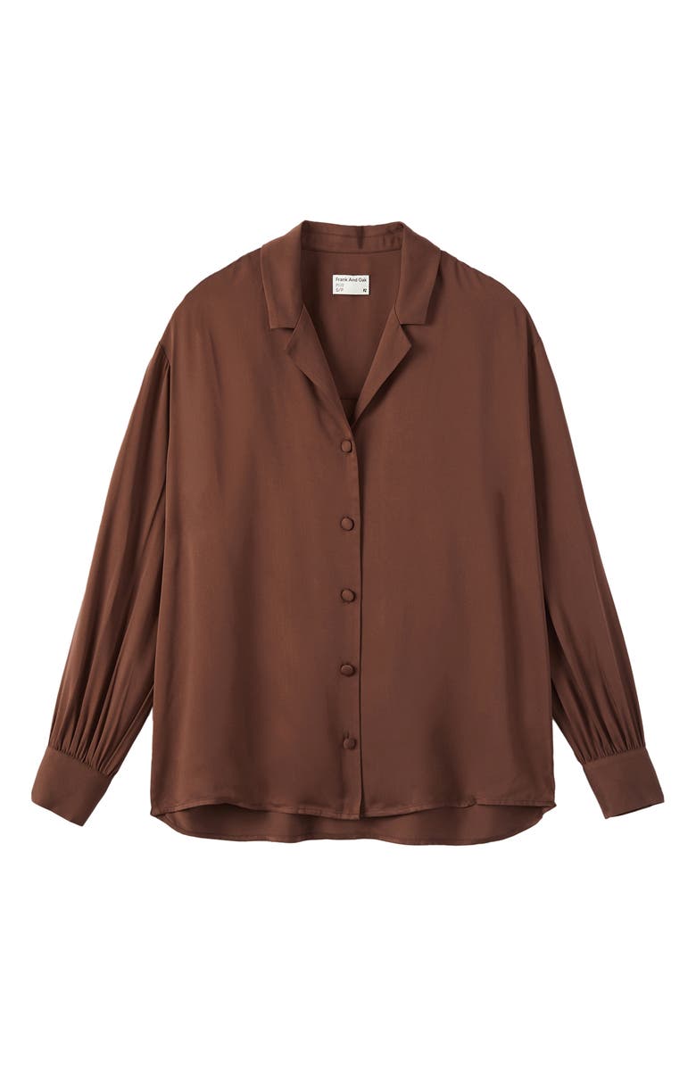 Frank And Oak Camp Collar Blouse, Alternate, color, 