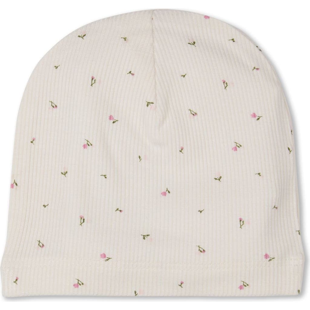Minimoi Kids' Sprigs Have Sprung Ribbed Beanie