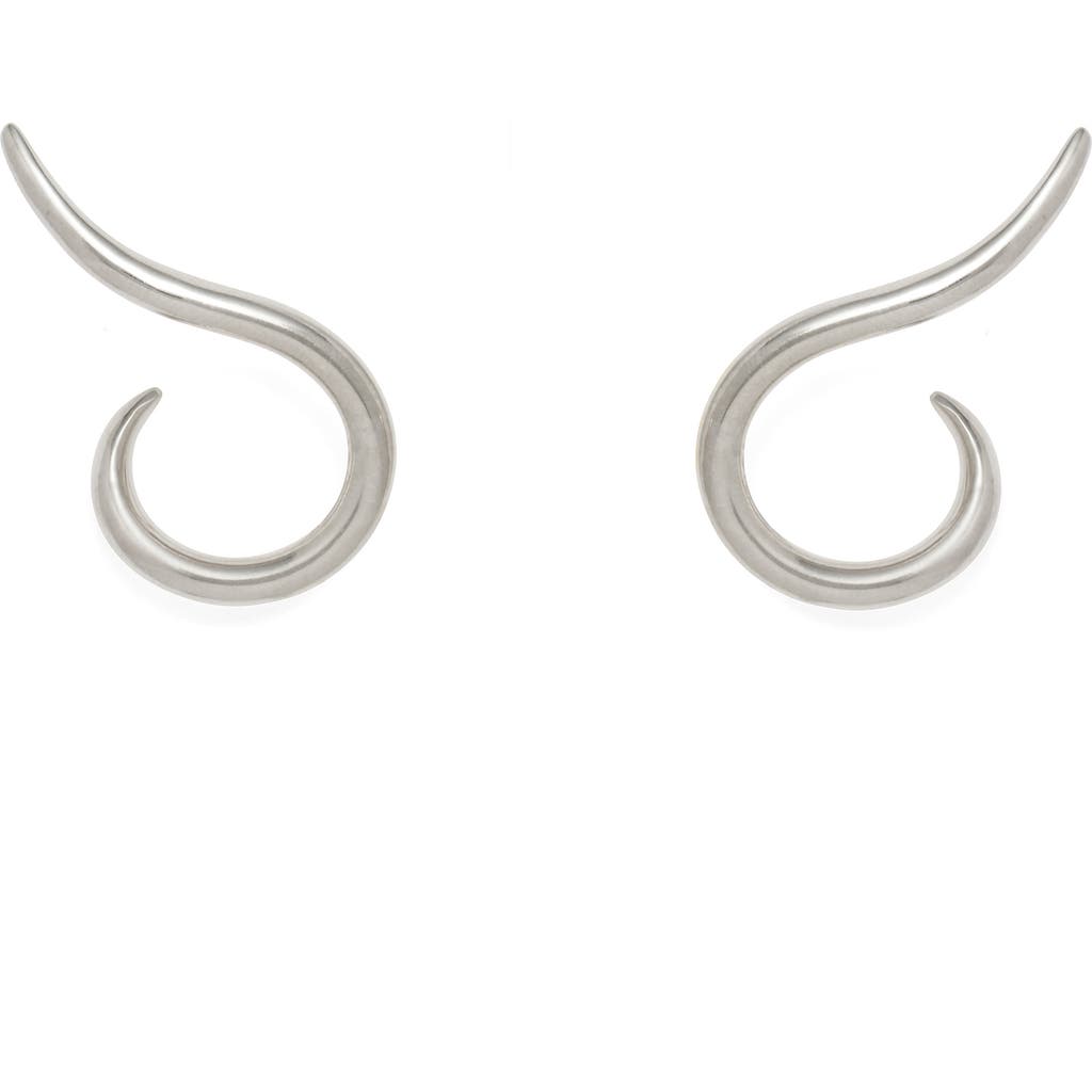 Lady Grey Spindle Earrings