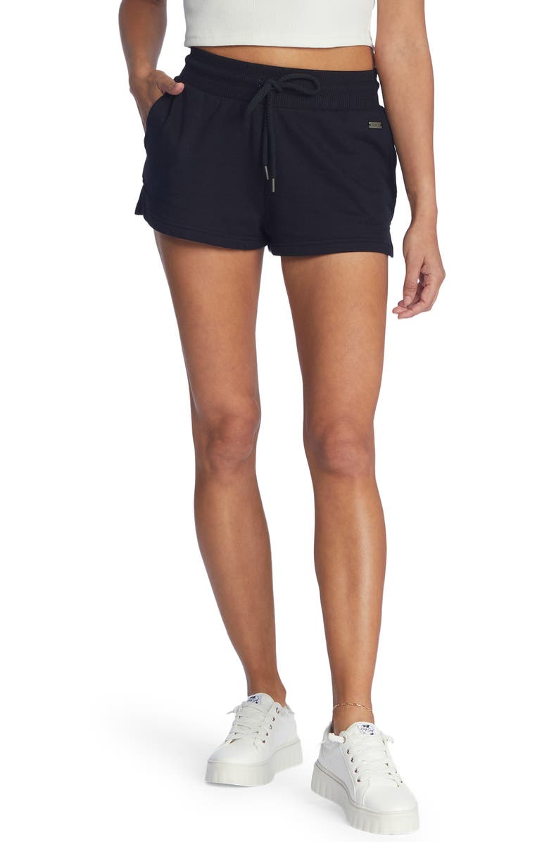 Roxy Morning Run Tie Waist Shorts, Main, color, 