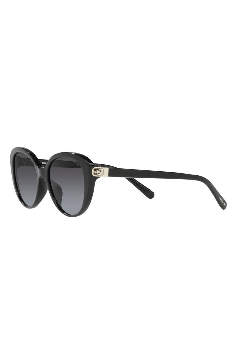 COACH 56mm Gradient Cat Eye Sunglasses, Alternate, color, 