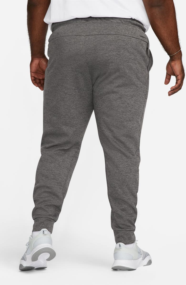 Nike Therma-FIT Tapered Training Pants, Alternate, color, Heather/ Dark Grey/ Black