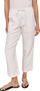 Bella Dahl Drawstring Linen Ankle Barrel Pants