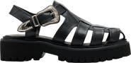 MARC NOLAN Maya Lug Fisherman Sandals
