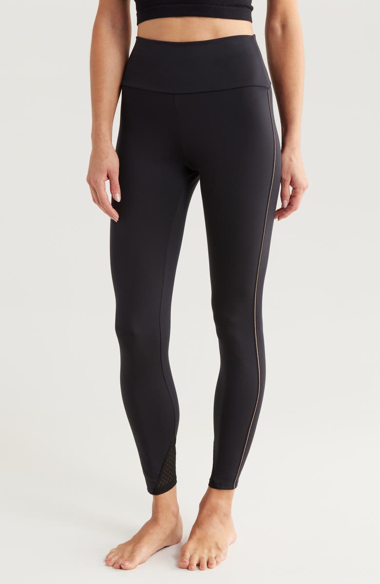 Simone Perele Harmony High Waist Leggings, Main, color, Black