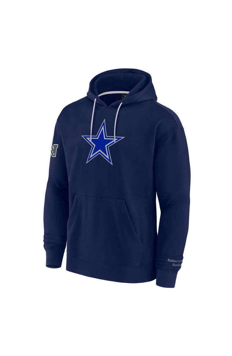 FANATICS Men's Fanatics Navy Dallas Cowboys Elements Pace Pullover Hoodie, Alternate, color, Navy