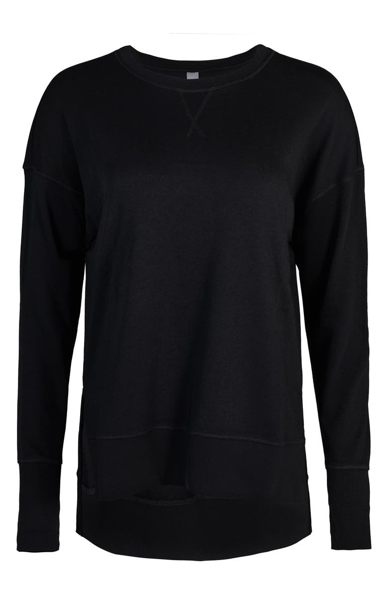 Sweaty Betty After Class Sweatshirt, Alternate, color, Black