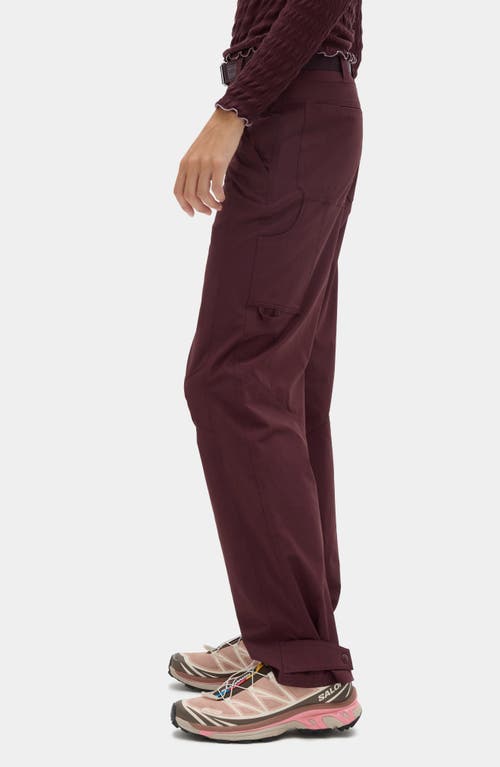Halfdays Bastille Trail Pants In Red