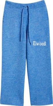 Elwood Intarsia Logo Baggy Sweatpants
