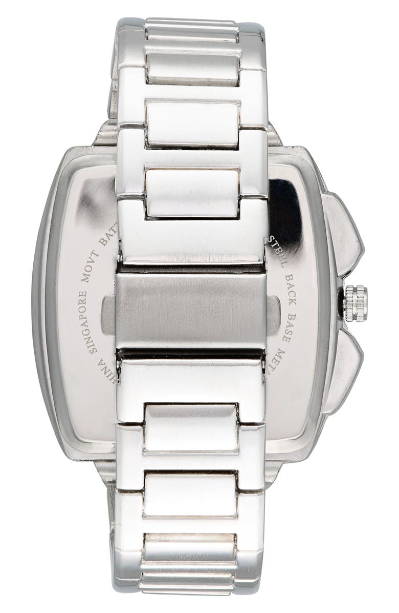 True Religion Quartz Bracelet Watch, 42mm, Alternate, color, Silver