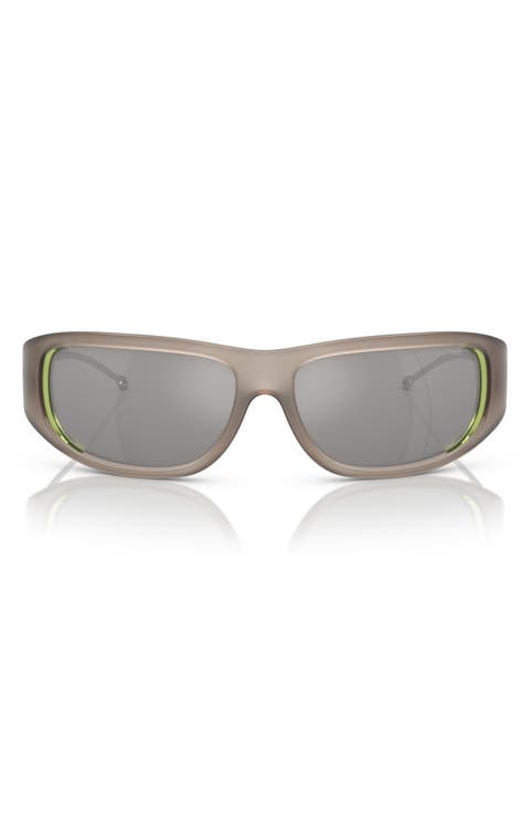 61mm Oval Sunglasses