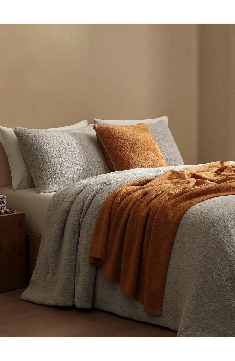 Sunday Citizen Cloud Silque Throw Pillow with Piping, Alternate, color, 