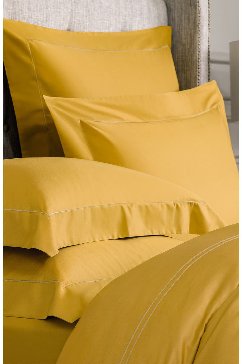 Rhapsody Pillowcase, Alternate, color, Yellow